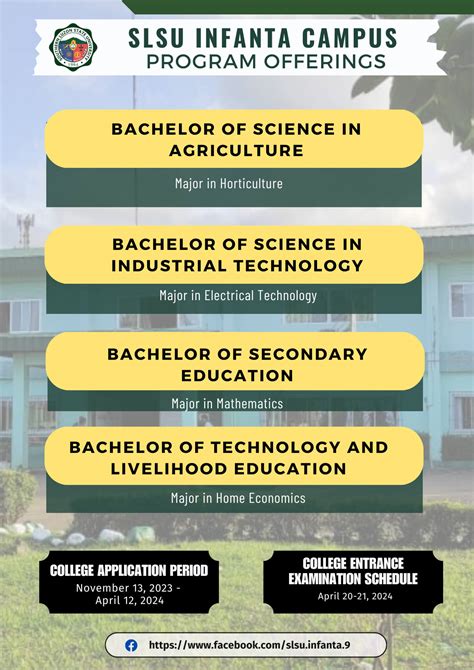 slsu entrance exam 2024|COLLEGE APPLICATION REQUIREMENTS AY 2024 .